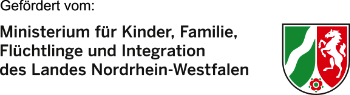 Logo Ministerium für Kinder, Familie, Flüchtlinge und Integration des Landes Nordrhein-Westfalen