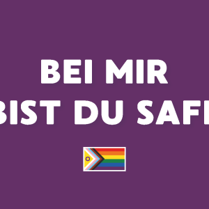 Bei Mir Bist Du Safe - Postkarte